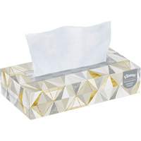 Papier-mouchoir Kleenex - &eacute;tui pratique, 2 pli, 7,8" lo x 8,3" la, 125 feuilles/boîte Brunswick Fyr & Safety