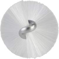 Brush, Medium Bristles, 20" Long, White Brunswick Fyr & Safety