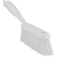 Bench Brush, Medium Bristles, 13" Long, White Brunswick Fyr & Safety