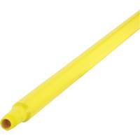 Ultra Hygiene Handle, Broom/Scraper/Squeegee, Yellow, Ergonomic, 59" L JL170 | Brunswick Fyr & Safety