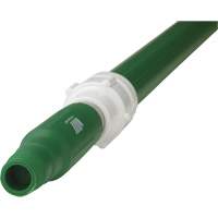 Deck Scrub Handle, Brush/Pad Holder, Green, Telescopic, 62"-113" L Brunswick Fyr & Safety