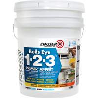 Bulls Eye 1-2-3&reg; Water-Base Primer, 18.9 L, Pail, White Brunswick Fyr & Safety