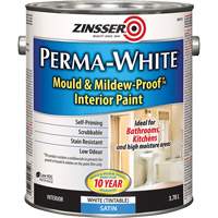 Perma-White<sup>®</sup> Mold & Mildew-Proof™ Interior Paint, 3.78 L, Gallon, White JL320 | Brunswick Fyr & Safety