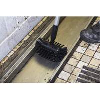 Tank Brush, Medium Bristles, 8-1/4" Long, Green Brunswick Fyr & Safety