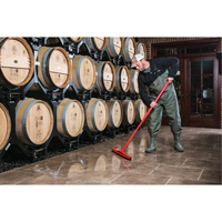 Raclette &agrave; t&ecirc;te fixe pour l'hygi&egrave;ne alimentaire, 20", Vert Brunswick Fyr & Safety