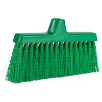 ColorCore Angle Head Broom, Medium Bristles, 10", Polypropylene, Green Brunswick Fyr & Safety