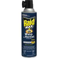 Raid&reg; Max&reg; Wasp & Hornet Foam Bug Killer, 500 g, Aerosol Can, Solvent Base Brunswick Fyr & Safety