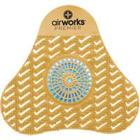 AirWorks&reg; Premier Urinal Screens with Block Brunswick Fyr & Safety