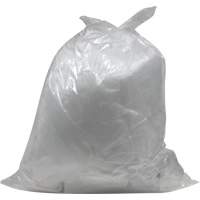 Industrial Garbage Bags, X-Strong, 42" W x 48" L, 1.2 mils, Clear, Open Top JP575 | Brunswick Fyr & Safety