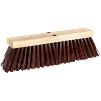 Street Push Broom, 14", X-Coarse, Polypropylene Bristles Brunswick Fyr & Safety
