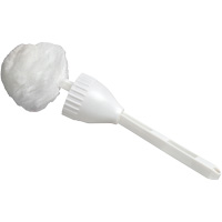 Cleaning Swab with Cup, 14-1/2" L, Acrylic Bristles, White JM969 | Brunswick Fyr & Safety