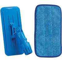 Vadrouille & cadre pour le nettoyage mural, Microfibre, 11" lo x 10" la Brunswick Fyr & Safety