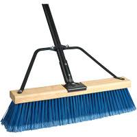Ryno Push Broom with Braced Handle, 36", Fine, PVC Bristles Brunswick Fyr & Safety