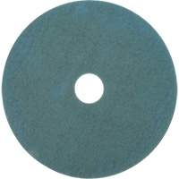 Floor Pad, 17", Burnishing, Aqua Brunswick Fyr & Safety
