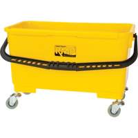 Window Washer Bucket, Yellow Brunswick Fyr & Safety