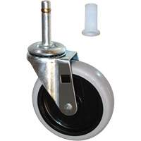 Replacement Stem Swivel Caster for Carts Brunswick Fyr & Safety