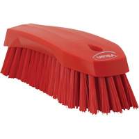 Grande brosse &agrave; main oblique, Soies Ferme, Longueur de 8", Rouge Brunswick Fyr & Safety