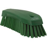 Grande brosse &agrave; main oblique, Soies Ferme, Longueur de 8", Vert Brunswick Fyr & Safety