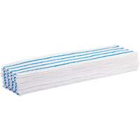 Disposable Mop Pad, Hook and Loop Style, Microfibre, 18" L x 4" W JO090 | Brunswick Fyr & Safety