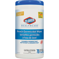 Healthcare<sup>®</sup> Disinfecting Bleach Wipes, 70 Count JO247 | Brunswick Fyr & Safety