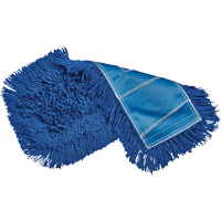 Economy Dust Mop, Slip On Style, Yarn, 18" L x 5" W Brunswick Fyr & Safety