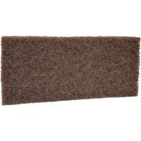 Coarse Scrub Pad, 10" L x 4-1/2" W Brunswick Fyr & Safety