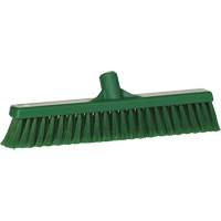 Balai-brosse pour particules fines, Crins Fin/&agrave; bout ouvrant, 16-1/4", Polypropyl&egrave;ne, Vert Brunswick Fyr & Safety