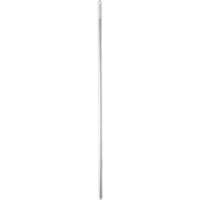 Light-Duty Handle, Broom/Scraper/Squeegee, White, Standard, 51" L Brunswick Fyr & Safety