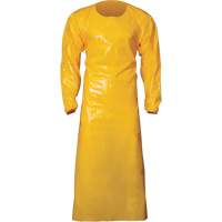 Top Dog 6 Mil. Gown, X-Large, Yellow, Polyurethane Brunswick Fyr & Safety