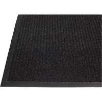 Tapis &agrave; nervures doubles, Essuie-pieds/grattoir, 3' x 5' x 1/4", Charbon Brunswick Fyr & Safety