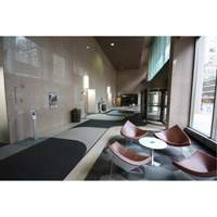 Tapis dentr&eacute;e Supreme Knob, Essuie-pieds/grattoir, 3-1/2' x 6' x 7/16", Charbon Brunswick Fyr & Safety