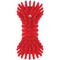 Hand Brush, Extra Stiff Bristles, 9-1/10" Long, Red JQ127 | Brunswick Fyr & Safety
