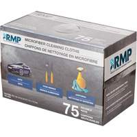 Washable Cleaning Cloths, Microfibre, White Brunswick Fyr & Safety