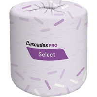 Papier hygi&eacute;nique Pro Select, 2 Pli, 420 Feuilles/Rouleu, Blanc Brunswick Fyr & Safety