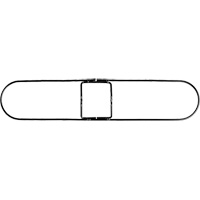 Cadre pour vadrouille &agrave; &eacute;pousseter Clipper, 36", M&eacute;tal Brunswick Fyr & Safety