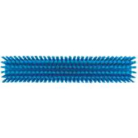Push Broom Head, Fine/Stiff Bristles, 16-1/2", Polyester/Polypropylene, Blue Brunswick Fyr & Safety