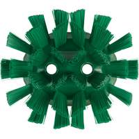 Brosse UST pour cuves, Soies Ferme, Longueur de 7-1/2", Vert Brunswick Fyr & Safety
