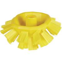 Brosse UST pour cuves, Soies Ferme, Longueur de 7-1/2", Jaune Brunswick Fyr & Safety