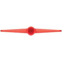 Table & Floor Scraper, Red, 9-3/5" W x 1-1/5" L Brunswick Fyr & Safety