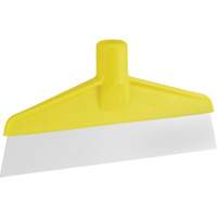 Table & Floor Scraper, Yellow, 9-3/5" W x 1-1/5" L Brunswick Fyr & Safety