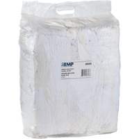 Wiper Rags, Fleece, White, 20 lbs. Brunswick Fyr & Safety