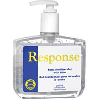 Gel d&eacute;sinfectant pour les mains &agrave; l'alo&egrave;s Response, 250 ml, Bouteille &agrave; pompe, 70 % alcool Brunswick Fyr & Safety
