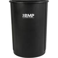 Poubelle demi-ronde, Poly&eacute;thyl&egrave;ne, 21 gal. US Brunswick Fyr & Safety
