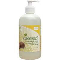 Shea Butter Hand & Body Soap, Liquid, 500 ml, Scented Brunswick Fyr & Safety