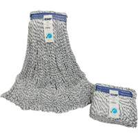 Candy-Striped Mop Head, Floor Finishing, Synthetic, Loop Style Brunswick Fyr & Safety