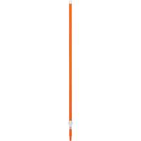 Manche, Balai/Brosse/Vadrouille &agrave; &eacute;pousseter/Support &agrave; tampon/Grattoir/Raclette/Vadrouille humide, Orange, T&eacute;lescopique, 62" - 109-2/5" lo Brunswick Fyr & Safety