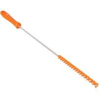 Tube Brush, Stiff Bristles, 19-7/10" Long, Orange Brunswick Fyr & Safety