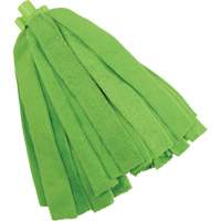Socket Mop, Green, Microfibre, Cut Style Brunswick Fyr & Safety