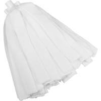 Socket Mop, White, Microfibre, Cut Style Brunswick Fyr & Safety