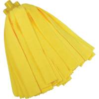 Socket Mop, Yellow, Microfibre, Cut Style Brunswick Fyr & Safety
